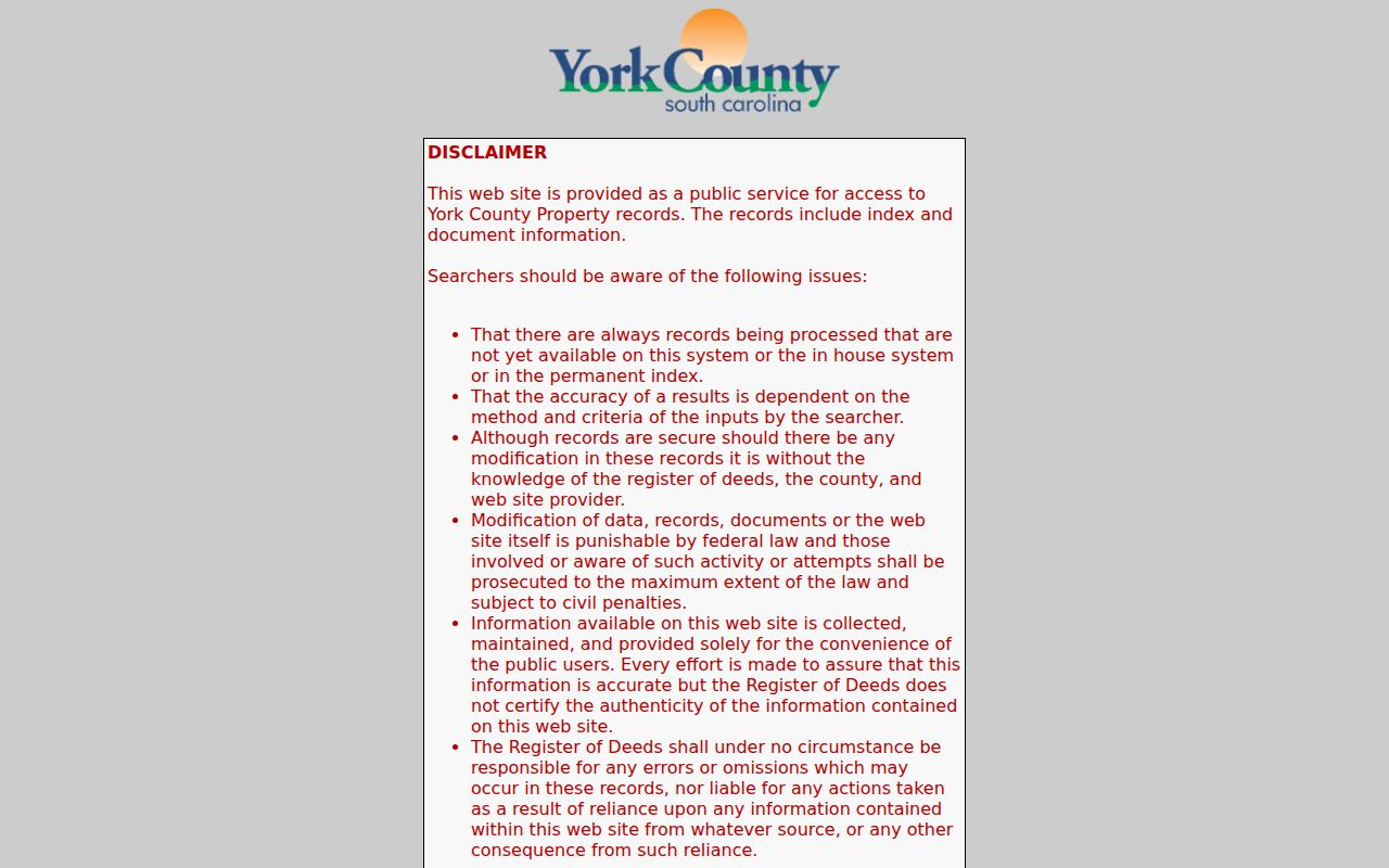 Springettsbury Township residents directory York deed index