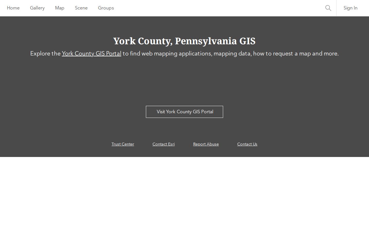 Springettsbury Township ZIP code directory York County GIS property viewer